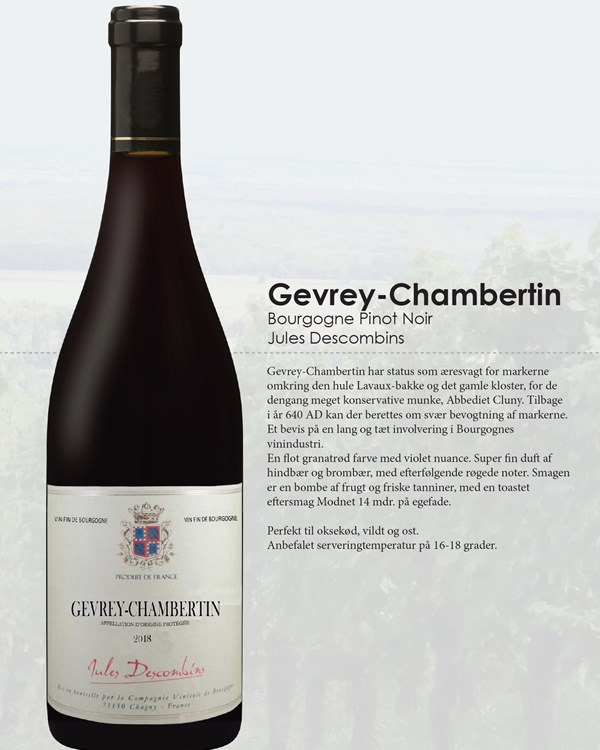 340 Gevrey Chambertin Bourgogne