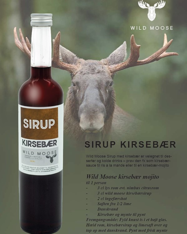 76004 Kirsebaer Sirup Wild Moose