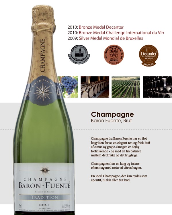 43854 Champagne Baron Fuente Brut